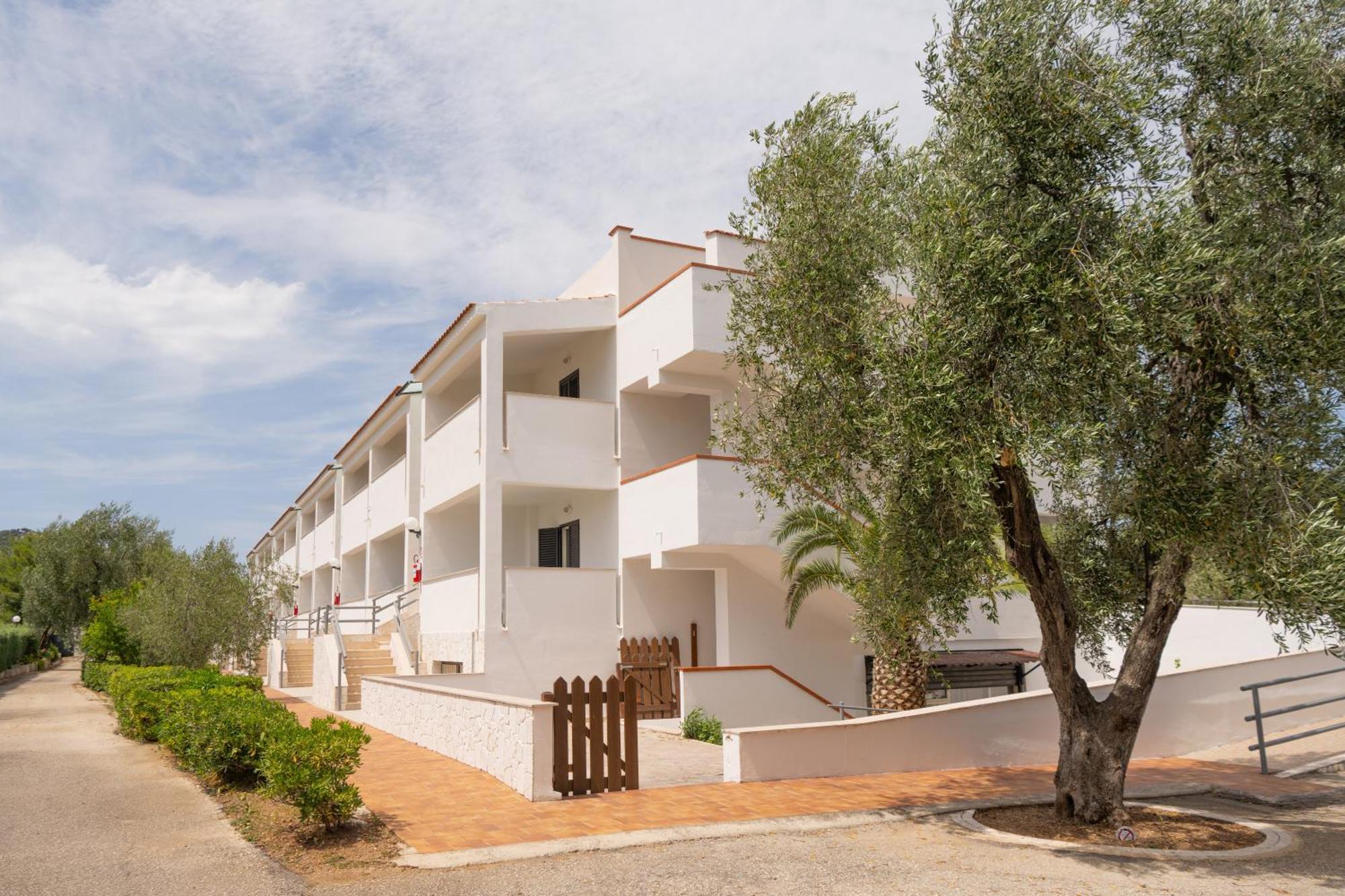 Hotel Palme Gemelle Vieste Buitenkant foto